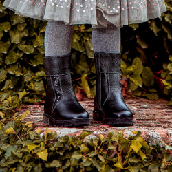 Small children boots 100c black