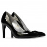 Women stylish, elegant shoes 1276 patent black