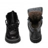 Children boots 3017 black+gray