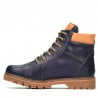 Teenagers boots 439-1 indigo+brown