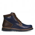 Men boots 497 indigo+brown