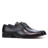 Men stylish, elegant shoes ( large size) 878m black