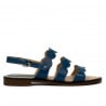 Women sandals 5069 blue electric
