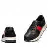 Pantofi sport dama 6030 negru+rosu