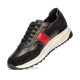 Women sport shoes 6030 black+red