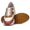 Women sport shoes 6030 pink+white