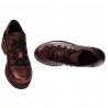 Women casual shoes 6026 bordo pearl combined
