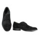 Teenagers stylish, elegant shoes 388 black velour 