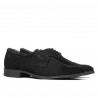 Teenagers stylish, elegant shoes 388 black velour 