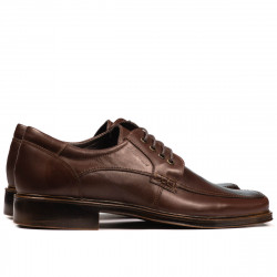 Men stylish, elegant shoes 790 brown