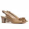 Women sandals 1251 patent beige02