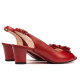 Women sandals 1251 red
