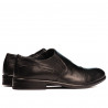 Men stylish, elegant shoes 868 black