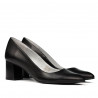 Women stylish, elegant shoes 1283 black