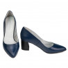 Women stylish, elegant shoes 1283 indigo