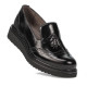 Pantofi casual dama 659 lac negru