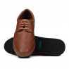 Men loafers, moccasins 921 brown