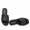 Women sandals 5074 black piton