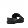 Women sandals 5074 black piton