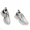 Women sport shoes 6038 bleu pearl combined