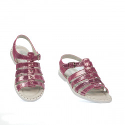 Women sandals 5077-1 purple pearl