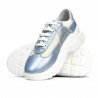 Women sport shoes 6015 bleu pearl combined