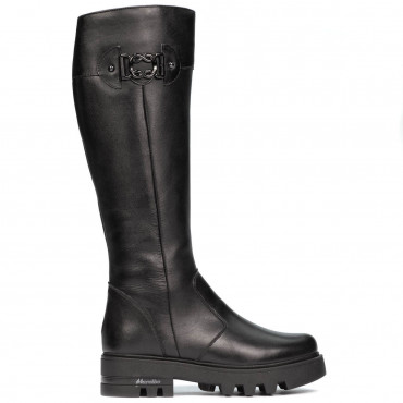 Women knee boots 3364 black