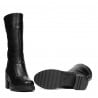 Women knee boots 3368 black