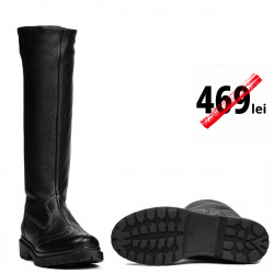 Women knee boots 3365 black