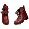 Children boots 3025 burgundy