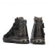 Children boots 3024 black combined