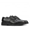 Men stylish, elegant shoes 937m black