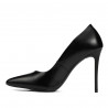 Women stylish, elegant shoes 1289 black