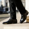 Pantofi eleganti barbati 908 negru lifestyle