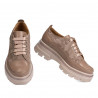Women casual shoes 6043 cappuccino combined