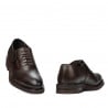 Men stylish, elegant shoes 937m a cafe