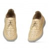 Women loafers, moccasins 6045 lemon