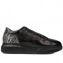Pantofi casual/sport 6048 negru combinat