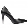 Women stylish, elegant shoes 1246 antracit pearl