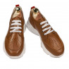 Women sport shoes 6046 brown