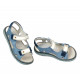 Children sandals 318 bleu combined