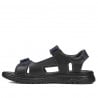 Sandale barbati 319 negru combinat