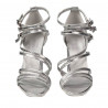 Women sandals 1287 silver