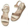 Women sandals 5087 beige combined