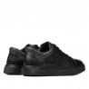 Pantofi sport adolescenti 383 negru combinat