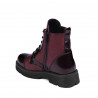 Children boots 3029 patent bordo combined