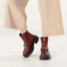 Women boots 3371 burgundy