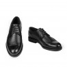 Men stylish, elegant shoes 939-1 black