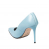 Women stylish, elegant shoes 1289 bleu