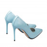 Women stylish, elegant shoes 1289 bleu
